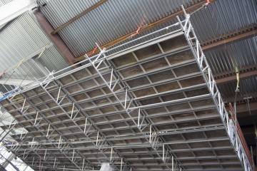 Clear Span Suspended Deck System